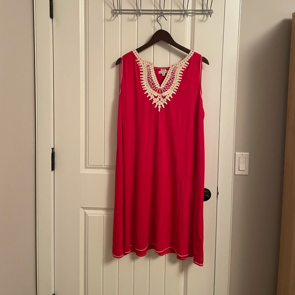 Red dress